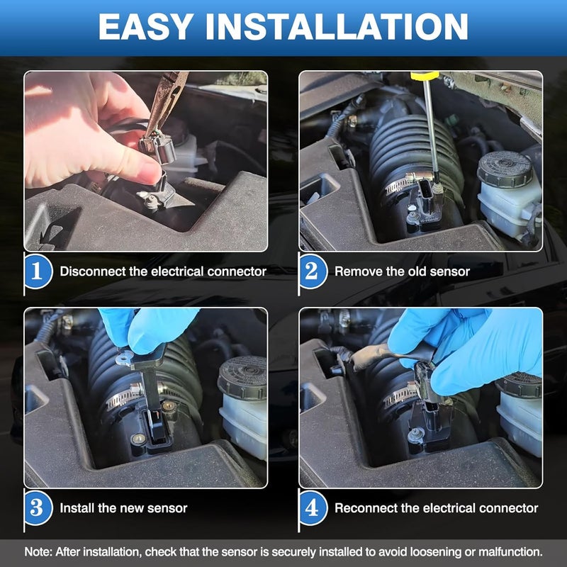 TOP-MAX Mass Air Flow Sensor MAF Meter Replacement for Nissan Altima 13-16| Sentra 13-15| Pathfinder 14-15| Infiniti M35h 12-13| Q50 14-18|Q70 14-18| QX60 14-17, OE#22680-1MG0A - Image 5